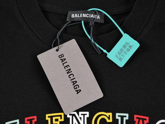 Balenciaga專櫃巴黎世家2023SS新款印花T恤 男女同款 tzy2864